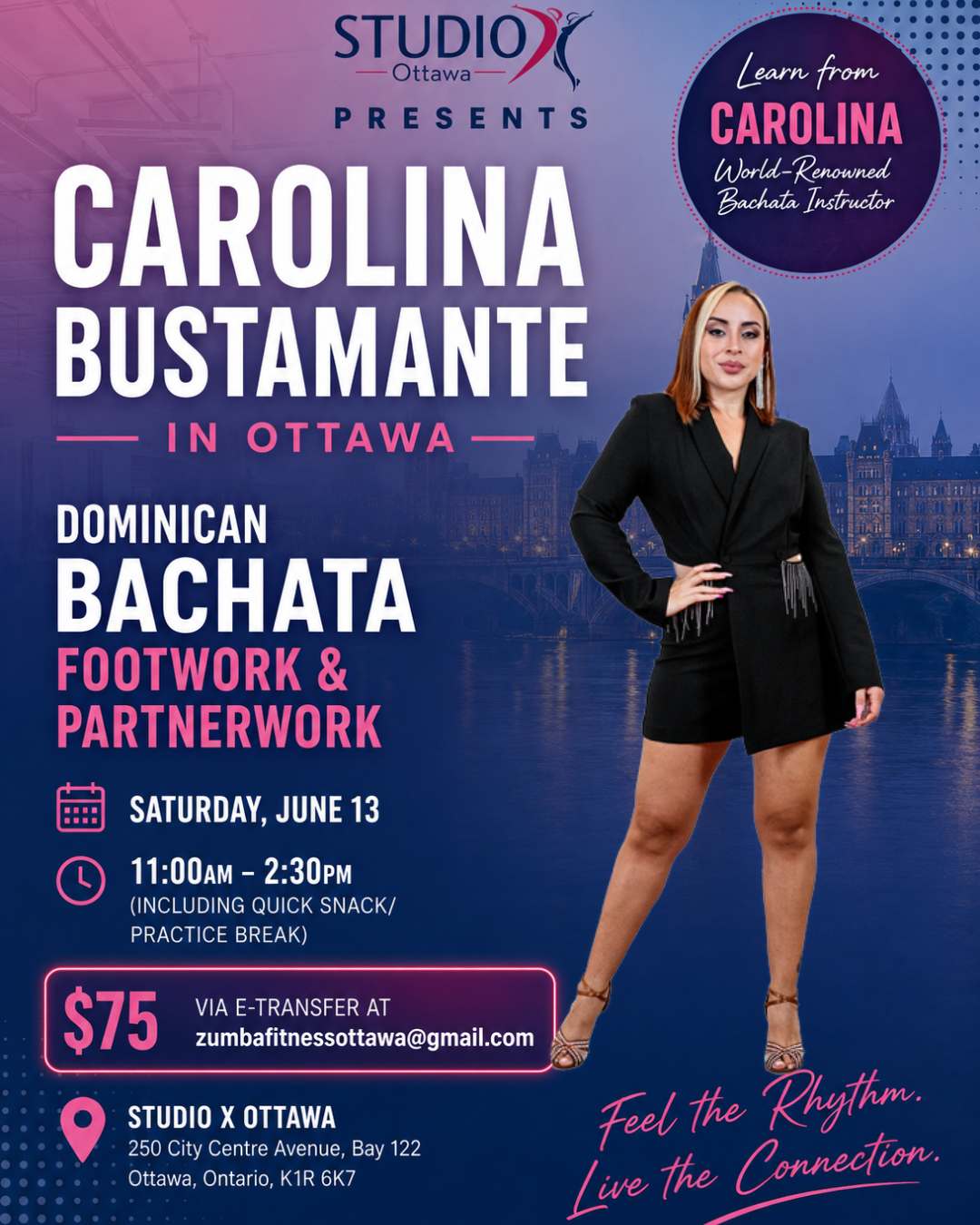 Dominican Bachata Workshop in Ottawa